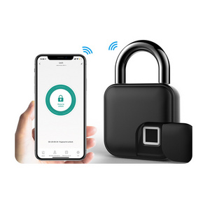 Newest smart lock from support unlock by fingerprint for Luggage security