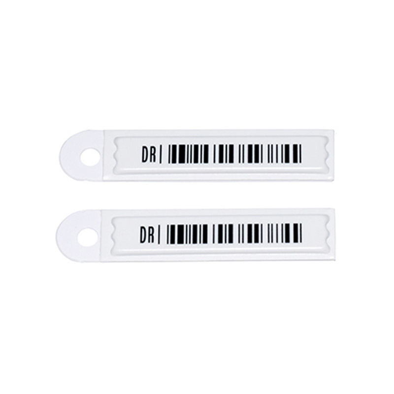 OEM Jewelry Hanging Security Hard Label Tag 58KHz EAS AM DR Anti Theft Soft Label with Holes