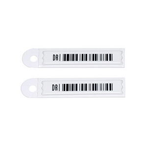 OEM Jewelry Hanging Security Hard Label Tag 58KHz EAS AM DR Anti Theft Soft Label with Holes