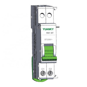 MX+OF1 Over Under Voltage Tripper MCB Auxiliary AC230V Shunt Release for mcb mini circuit breaker accessories