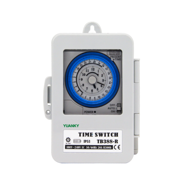 Timer New arrival precise timing flame retardant material timer 20A R300h time switch