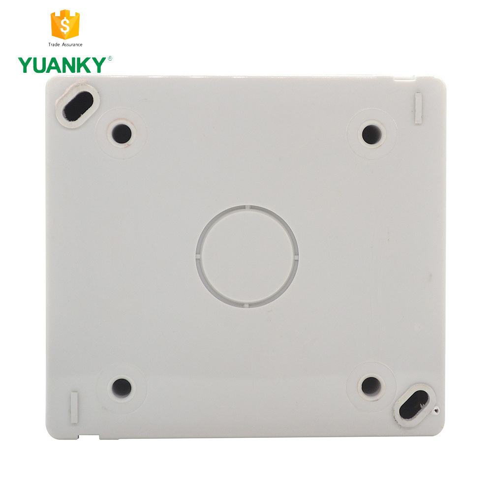 YUANKY Socket Waterproof with 2 gang 3 pin wall switch socket waterproof outlet cover