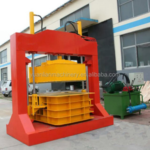 Concrete u shaped brick channel forming machine for water drainage