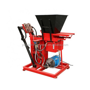 interlocking stabilized soil block machine german hess block machine YL2-25 cement block making machine price in ghana