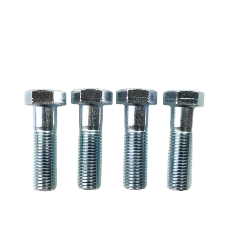 Hex Bolt With Hole For Cotter Pin In The Middle Head Or End