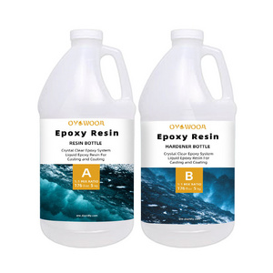 Factory Direct Sales Wholesale Cheap Price Floor Coating Liquid Glue a and B Epoxy Resin for Silicone Mold Diy Jewelry