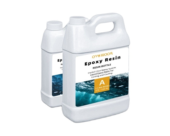 Epoxy resins and hardeners A and B transparent resin epoxy glue  for making art epoxy river Wooden table