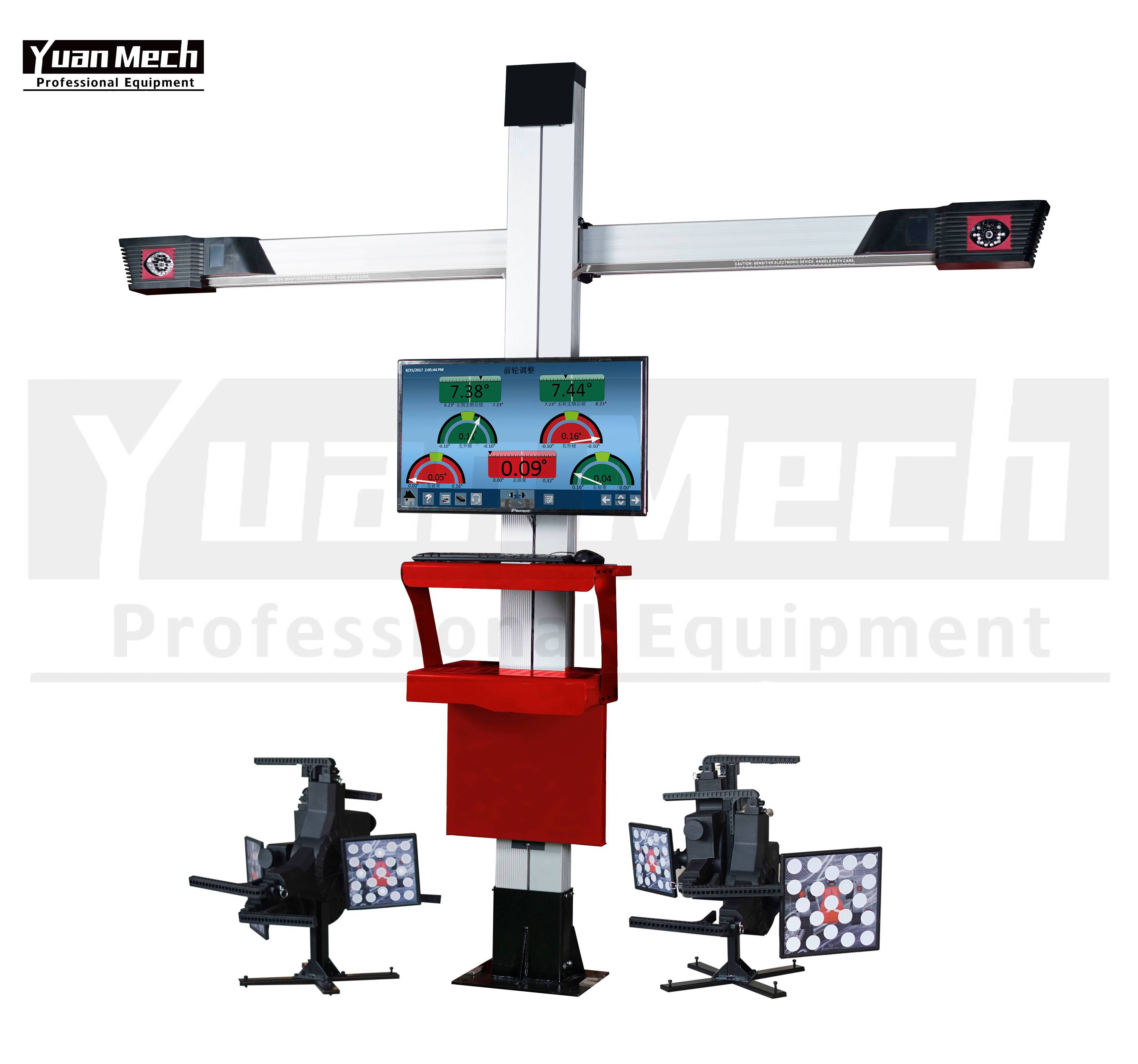 Tire Repair Tools Equipment YuanMech 57574PA Tire Changers And Wheel Balancer Machine Car Lift Wheel Alignment Machine