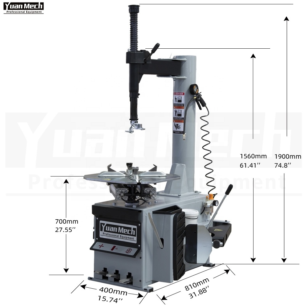 High Quality YuanMech C955 Semi Automatic Swing Arm 10-22