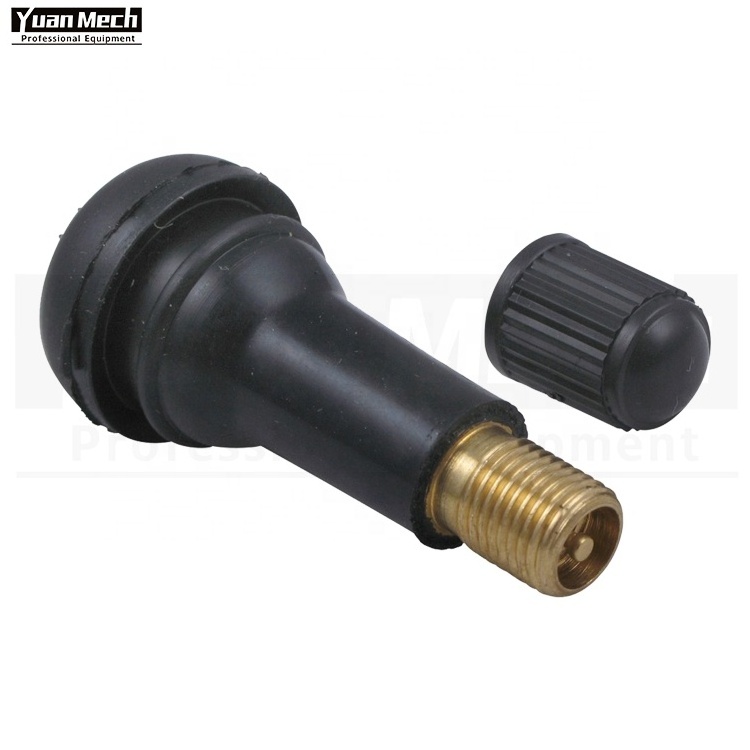 TR413 Car Truck High Pressure Standard Length Snap-in Brass Tubeless Tire Valve Stem