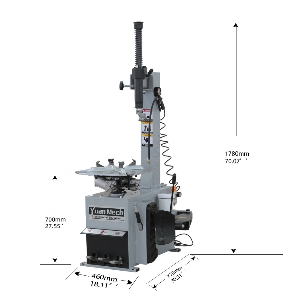 YuanMech C953 Leverless Tire Changer Heavy Machine Car Wheel Changer