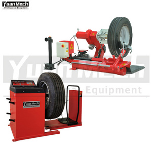 YuanMech14-26" Heavy Duty Truck Tire Changer and Balancer Machine Changing Truck Tyre