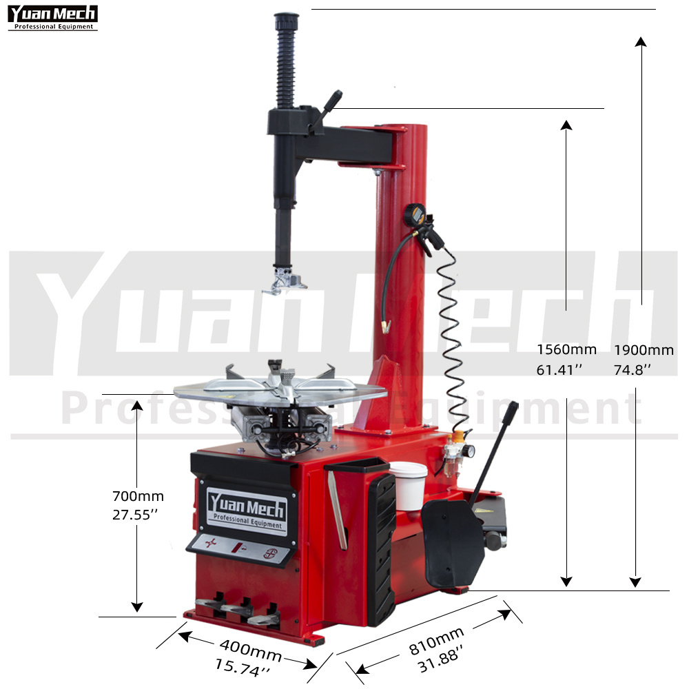 YuanMech C955 Car Tire Changer Vehicle Equipment Tire Machine 22