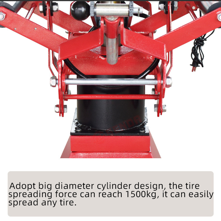 Vehicle Repair Aids Air Operated Tire Spreader Expander Tire Vulcanizer Pneumatic Spreader Machine