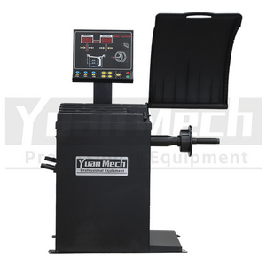 High Performance YuanMech B657 Car/Motorcycle Tire Computer Wheel Balancer Smart Balancing Machine