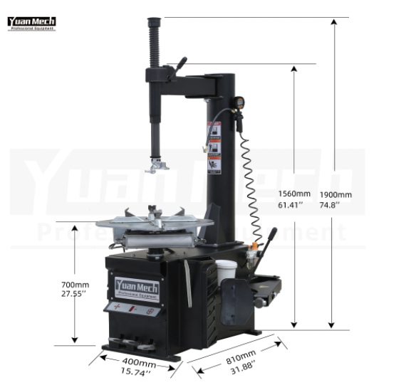 Customizable Used No Mar Change Equipment Fully Automatic Tire Changer Machine Tyre Mounting Machine For Sale