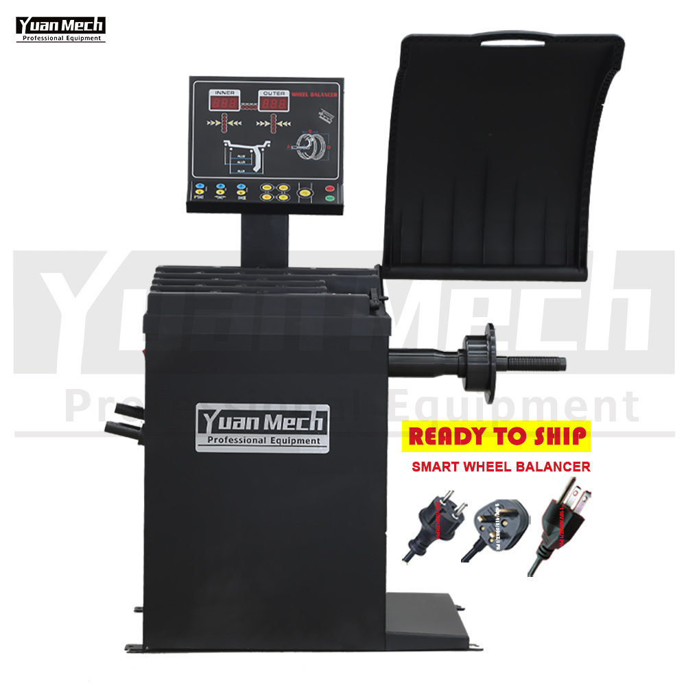 YuanMech 57574PA Garage Equipment Tire Service Package Tire Changer Wheel Balancer Alignment lift Combo