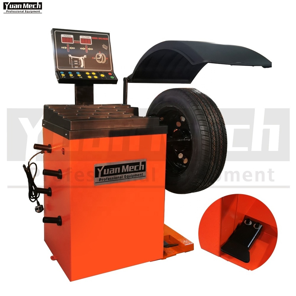 YuanMech  B657P Automatic Car Wheel Balancer with Pedal Brake Tyre Changer And Balancer