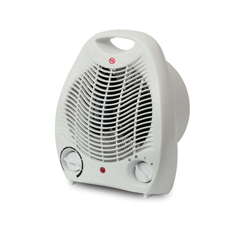 2 Heating Electric Room Portable Fan Heater with Thermostat Fan Heater  with tip-over switch