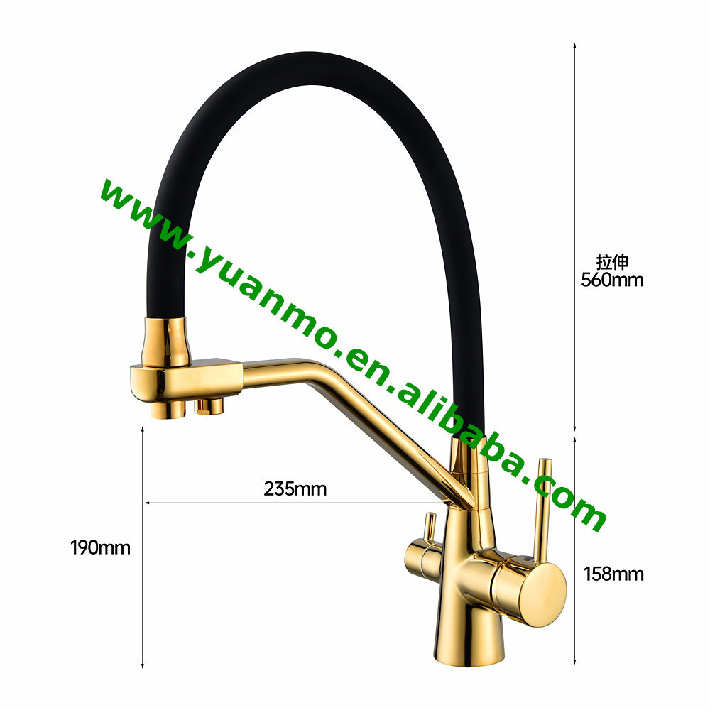 2023 commerical kitchen faucet with pull down sprayer kitchen water faucet brass sink taps kitchen faucet with led light