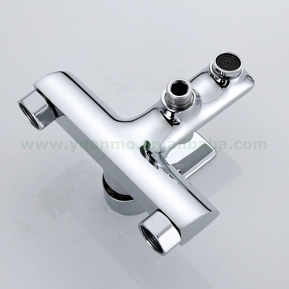 Shower Faucet Body Valve Concealed Square Bath Shower Mixer 2 Way Diverter Popular in Wall Brass Pakistan Modern Contemporary