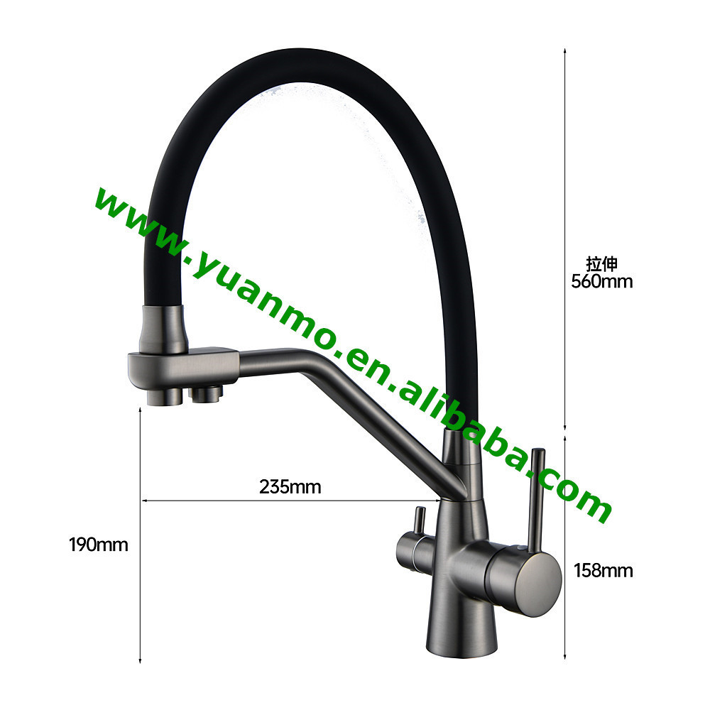 low profile small kitchen faucet tap water filter kitchen faucet water purifier very low height kitchen sink faucet