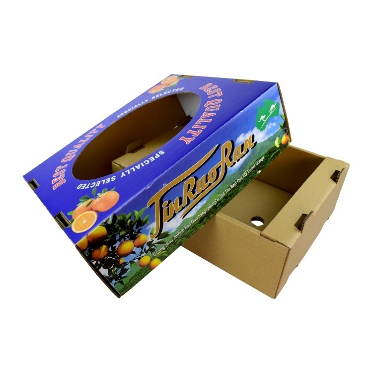 Caja De Carton Para Empacar Banano Waxed Cardboard Boxes For Fruit And Vegetable Box Carton Packaging Vegetable Packing Boxes