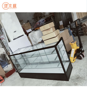 Hot Sale 70Inch Smoke Shop Full Vision Glass Display Cabinet Showcase With Led Light Tall Products Display Cases Showcase