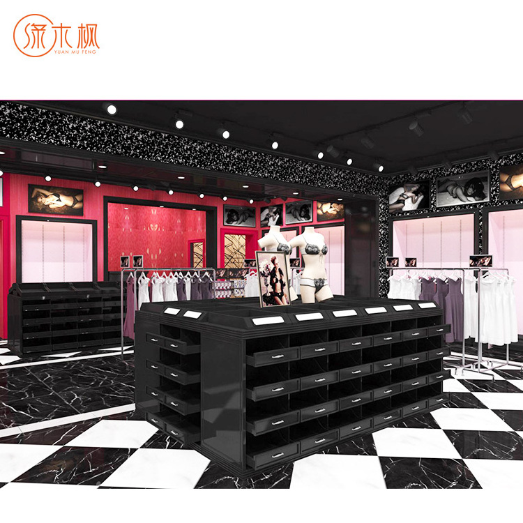 Professional-Grade Store Design For Underwear And Bra Display Rack Innovative Clothing Display Factory Direct Sale