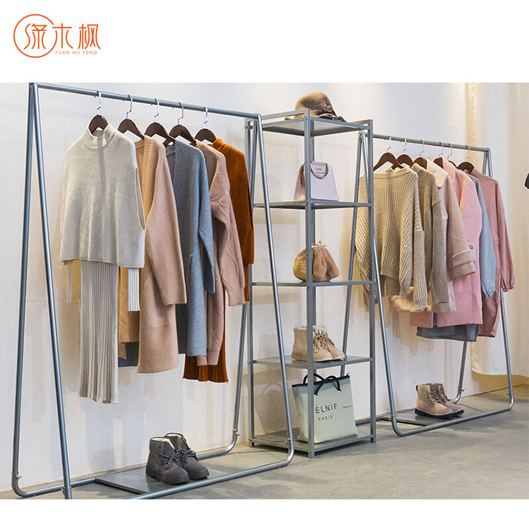 Direct Wholesale Zara Clothing Display Racks Factory Supplying Clothing Display Cabinet Custom