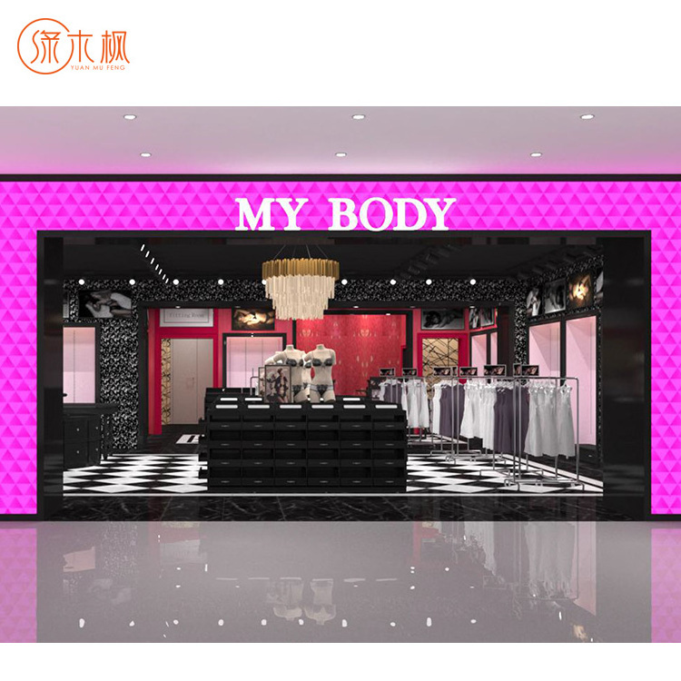 Professional-Grade Store Design For Underwear And Bra Display Rack Innovative Clothing Display Factory Direct Sale