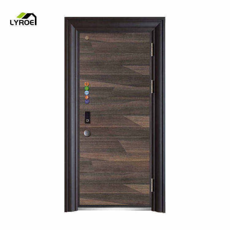 Lyroe New Chinese Security Doors Bedroom High Quality Metallic Security Locks Front Doors