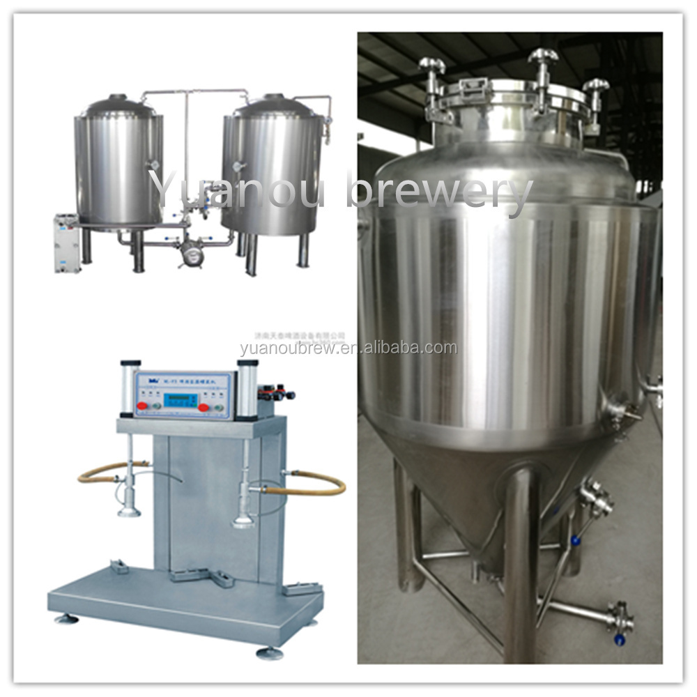 50l Home Brewing line small beer Equipment Stainless Conical Fermenter