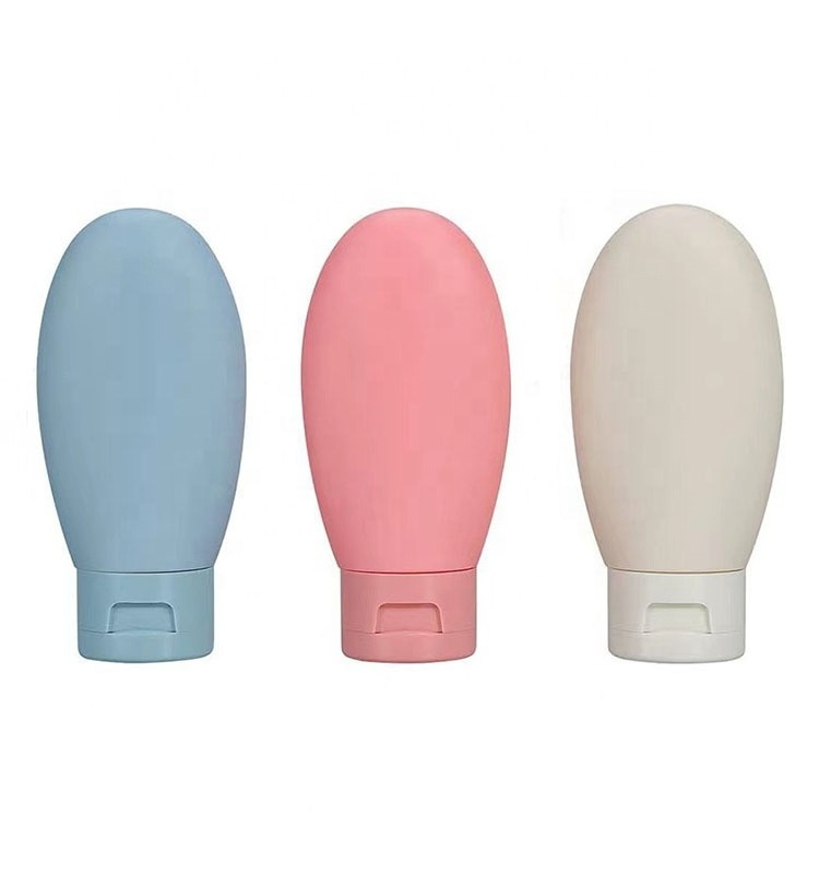 60ml Flocking Plastic Soft Tube Body Lotion Squeeze Bottle Custom Travel Hand BB Cream Cosmetic Tubes