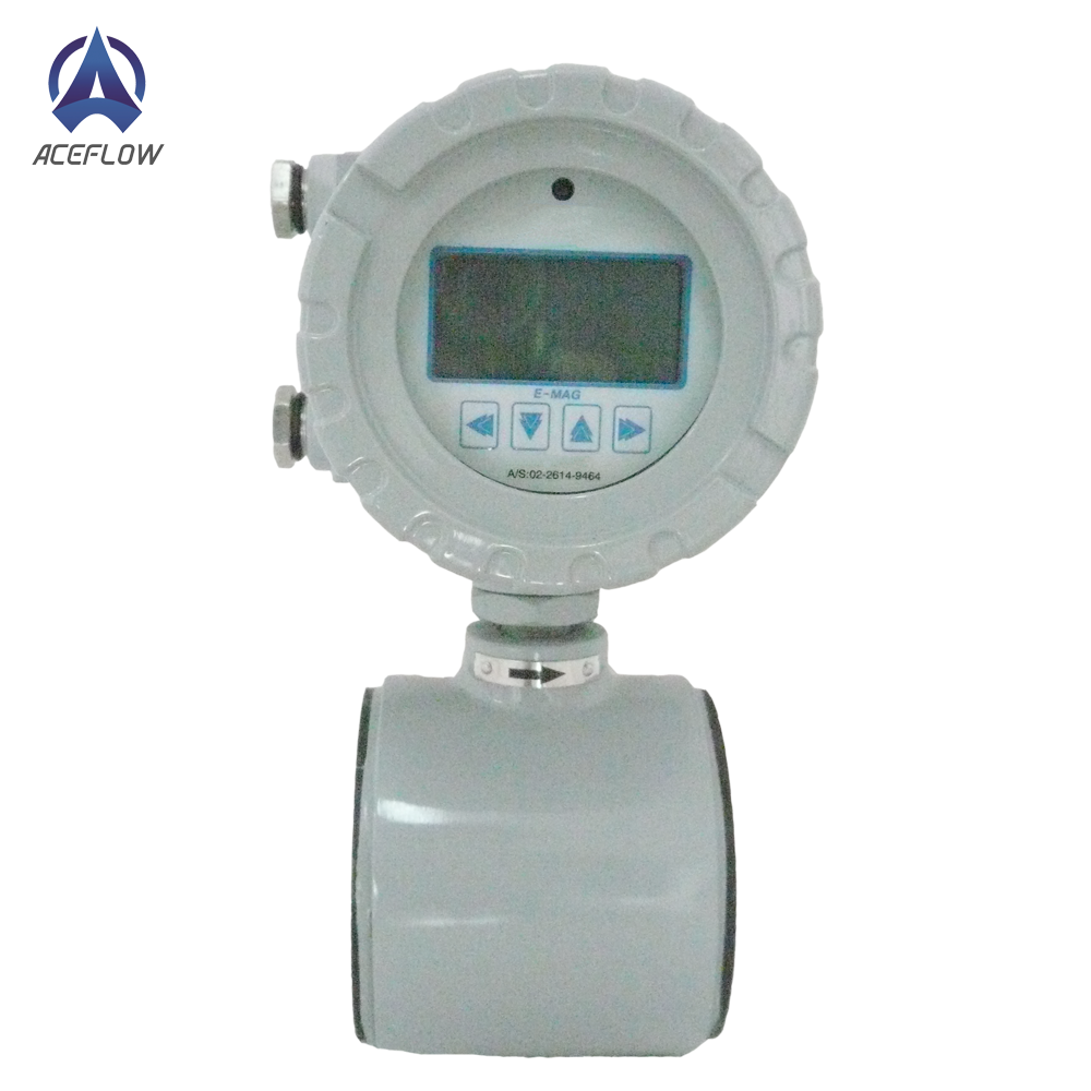 DN40 customized OEM Wafer type Electromagnetic Flow Meter for water, acid alkali salt conductive solution,sewage