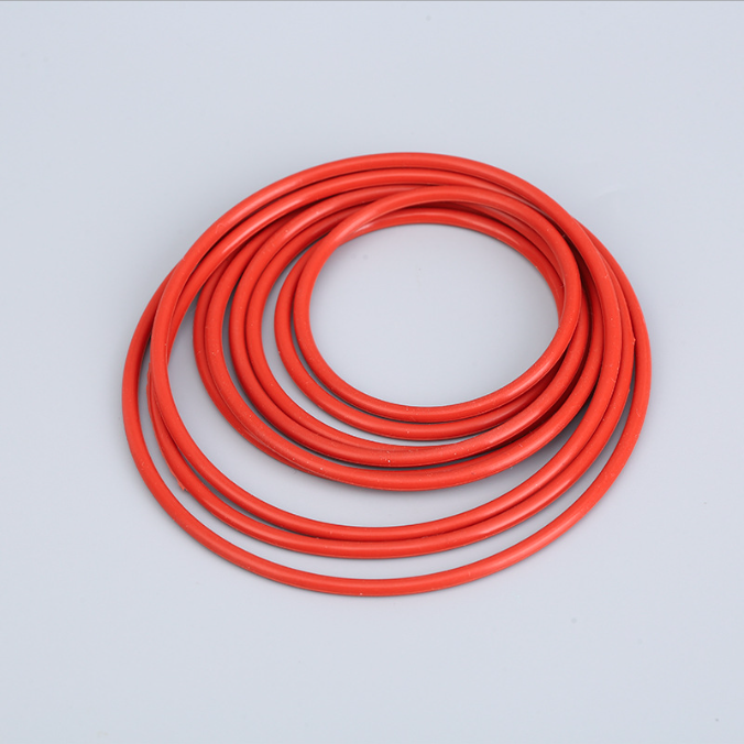 OEM Factory Custom Large Size Sealing Ring Silicone Rubber O Ring Seal O Rings