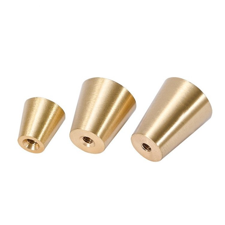 Pure Brass Knob Furniture Drawer handle Brushed Brass Locker Pulls