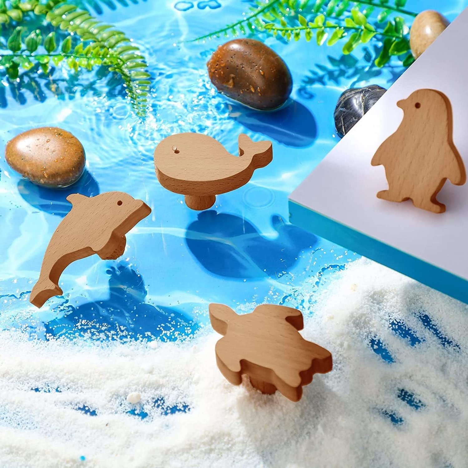 Customized Animal Shape Cabinet handles Cupboard Drawer Knob Wooden Kids Safety Furniture Pulls