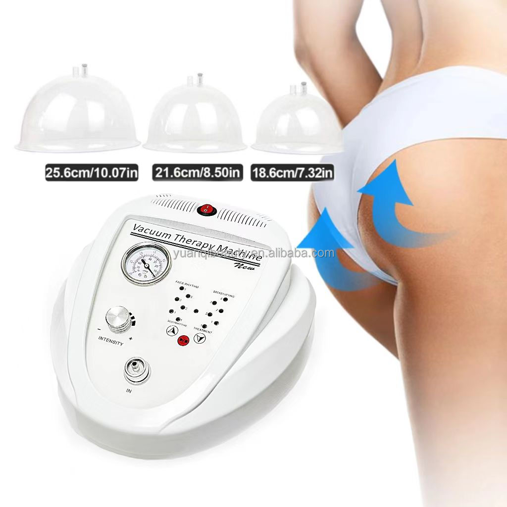 2023 Hot selling trend vacuum therapy buttocks lifting machine breast enhancer buttocks lifting vacuum therapy cupping machine