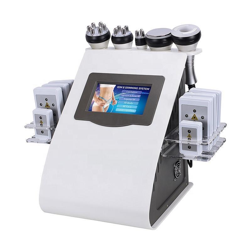 New 6 in 1 ultrasonic Vacuum Roller shaper body contouring massage 25khz 40k ultrasound cavitation machine