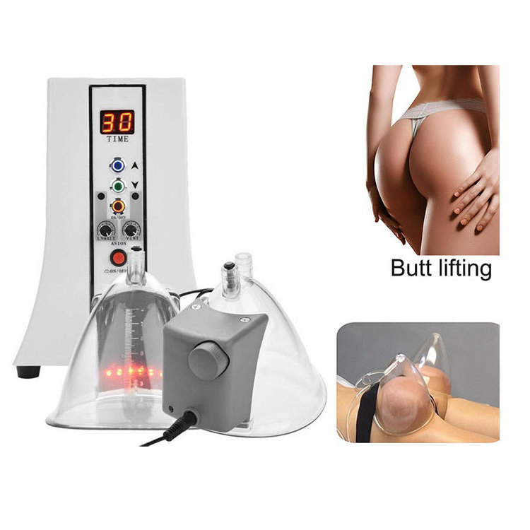 Factory price buttocks vibration cups xxxl cupping buttock lifting breast butt suction therapy vacuum enlargement machine