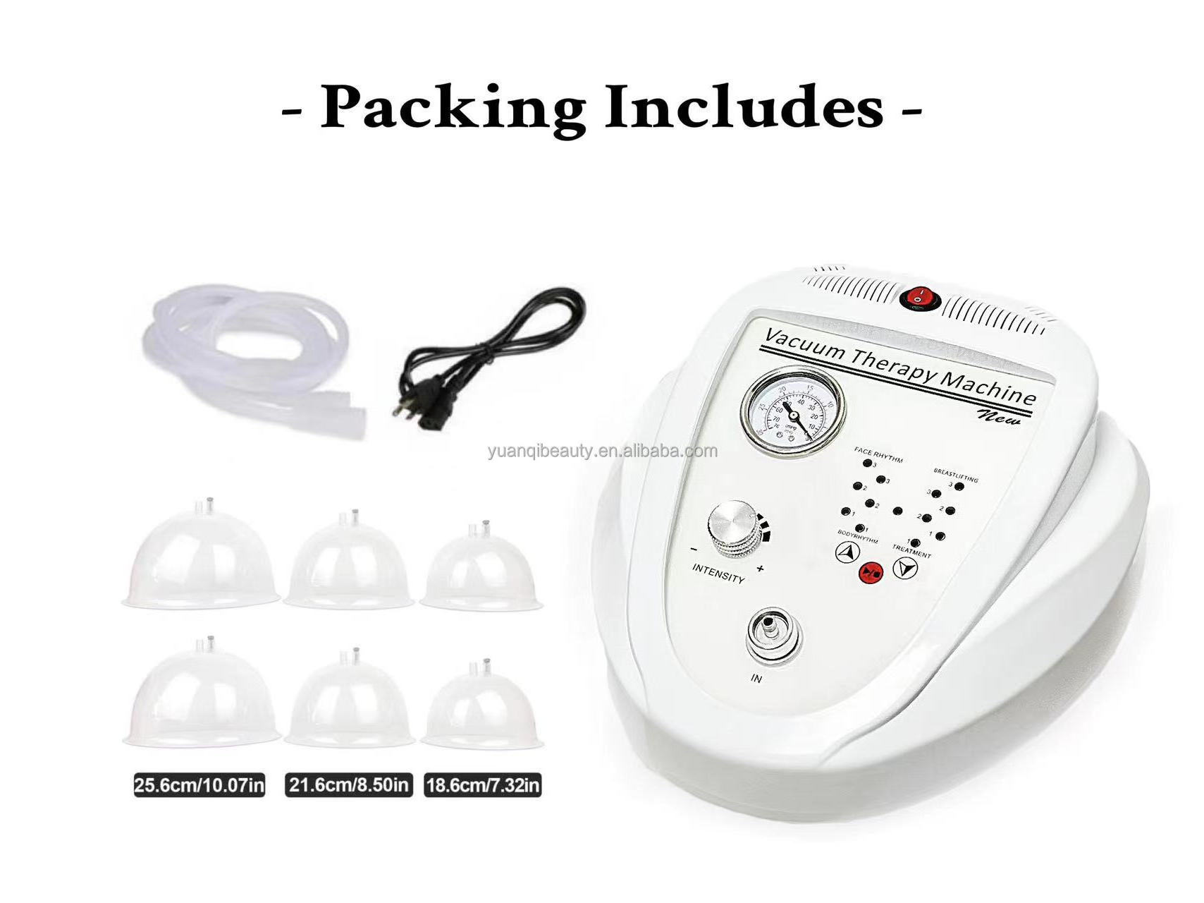 2023 Hot selling trend vacuum therapy buttocks lifting machine breast enhancer buttocks lifting vacuum therapy cupping machine