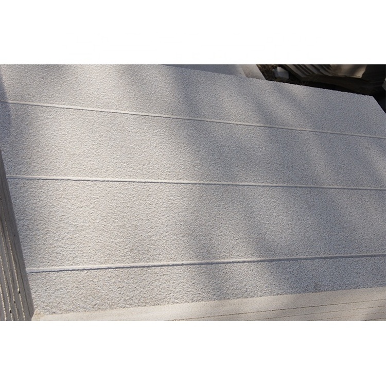 Strong in bearing durable grey granite outdoor paving stone tile polished granite slab granite car parking stone