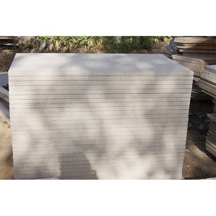 Strong in bearing durable grey granite outdoor paving stone tile polished granite slab granite car parking stone