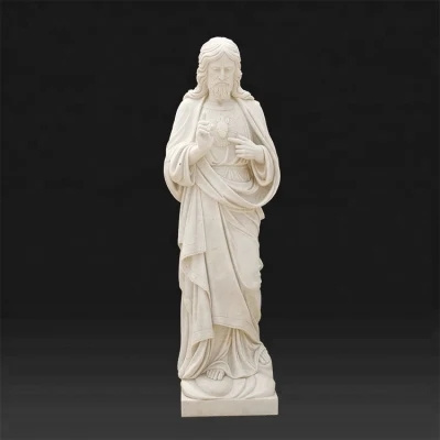 Customization stone dove sculpture Christian Decoration Life Size Marble Carving Jesus Statues Stone sculpture