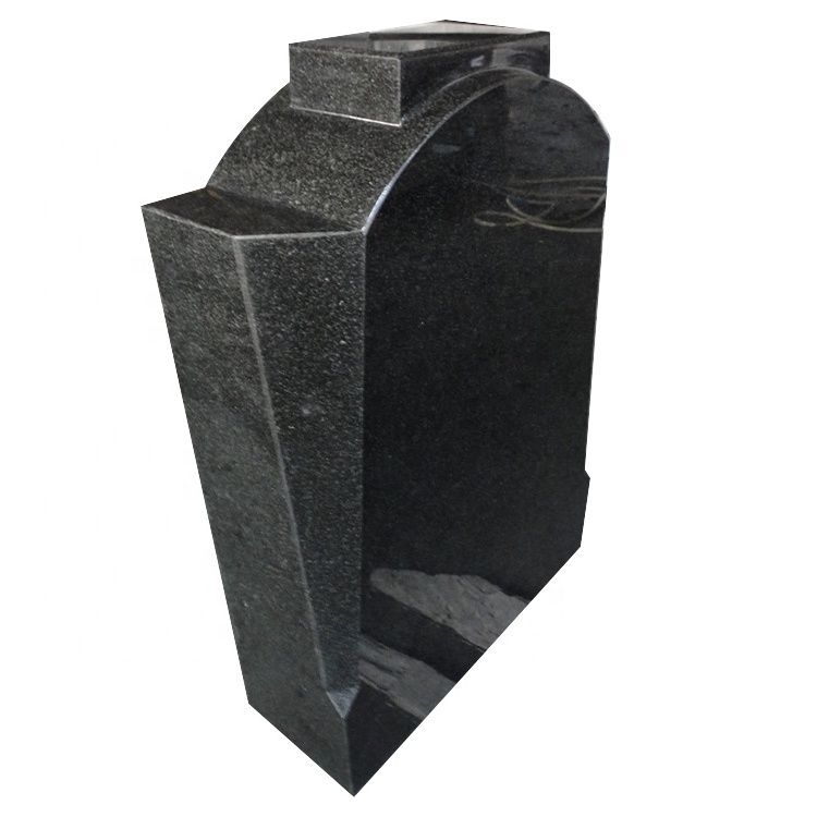 China factory western Marble black granite monument tombstone monument slab for sale