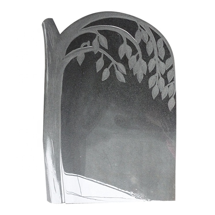 Black gravestone Quality it is hard in texture price monuments wholesale granite memorial headstone