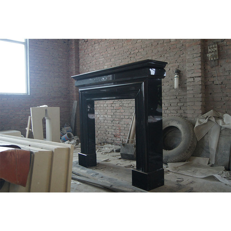 Hotel indoor high quality freestanding small fireplace indoor wood burning fireplace wall fireplace