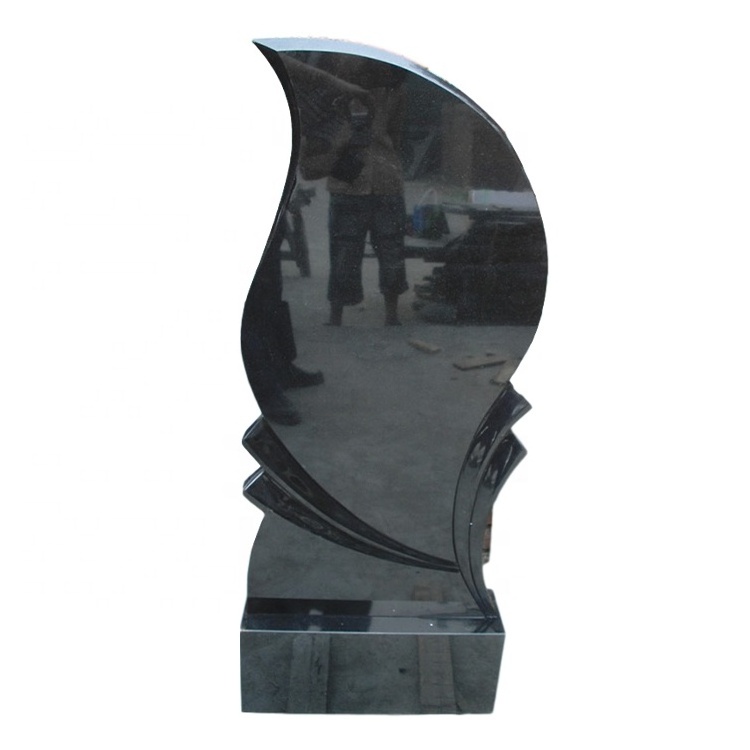 China factory western Marble black granite monument tombstone monument slab for sale