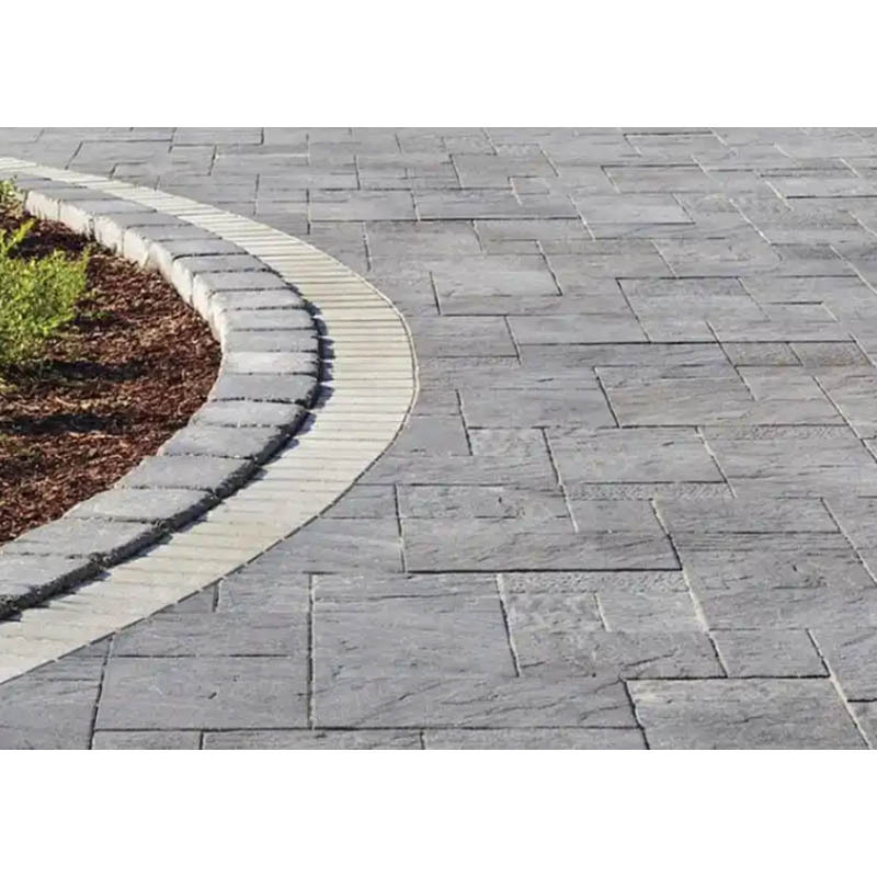 Grey Flamed Natural Stone Interlock Landscape Driveway Granite Paving stone